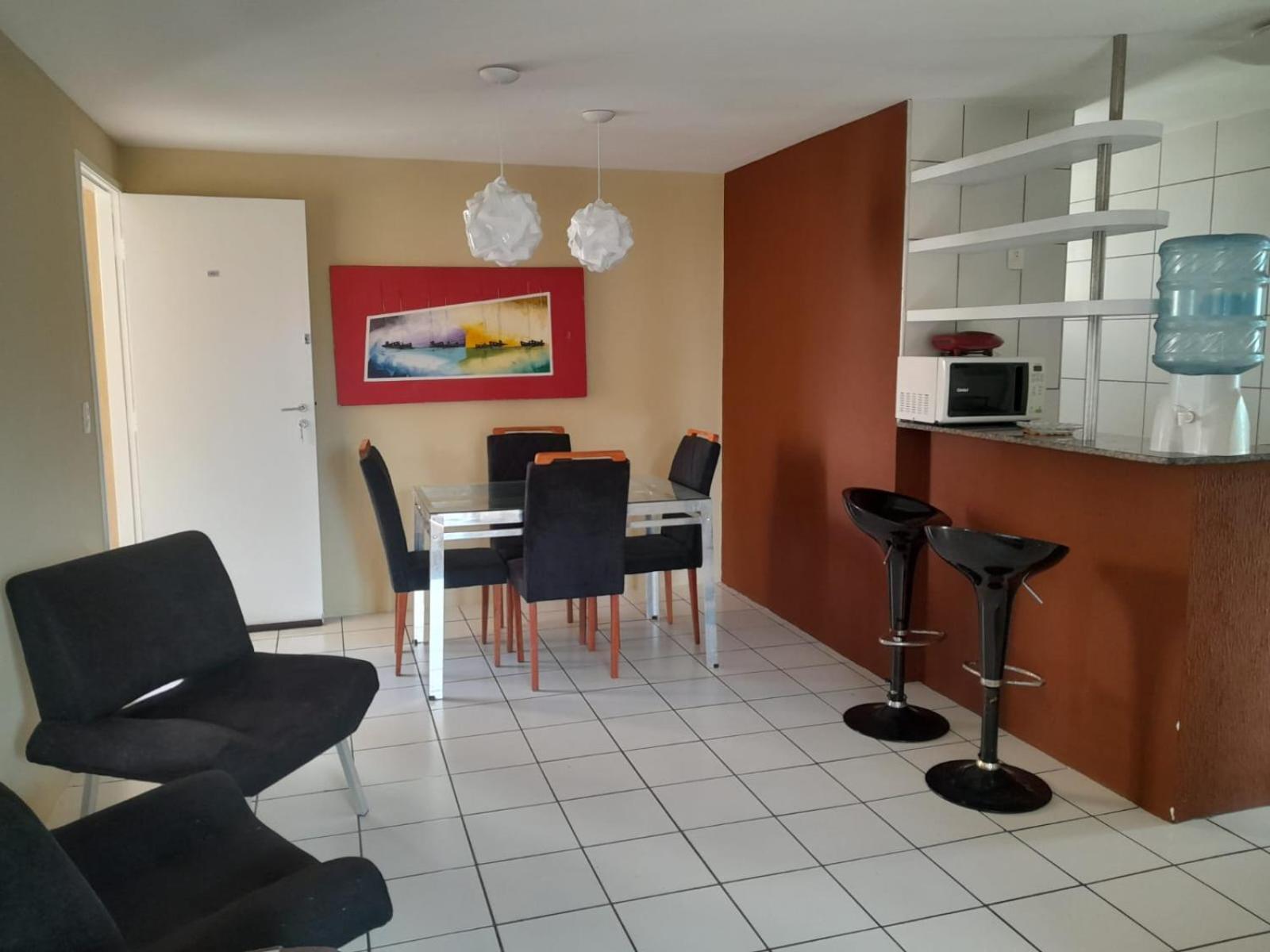 פורטאלזה Cond Costa Do Sol Ap 2 Dormitorios Com Piscina חדר תמונה